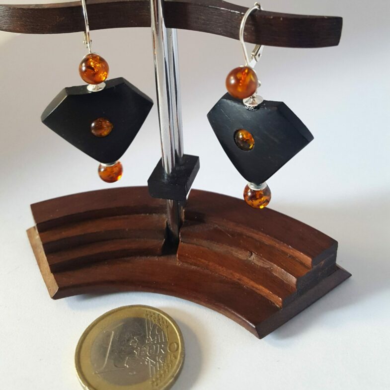 Boucles d'oreilles "Magma-Udu" – Image 3