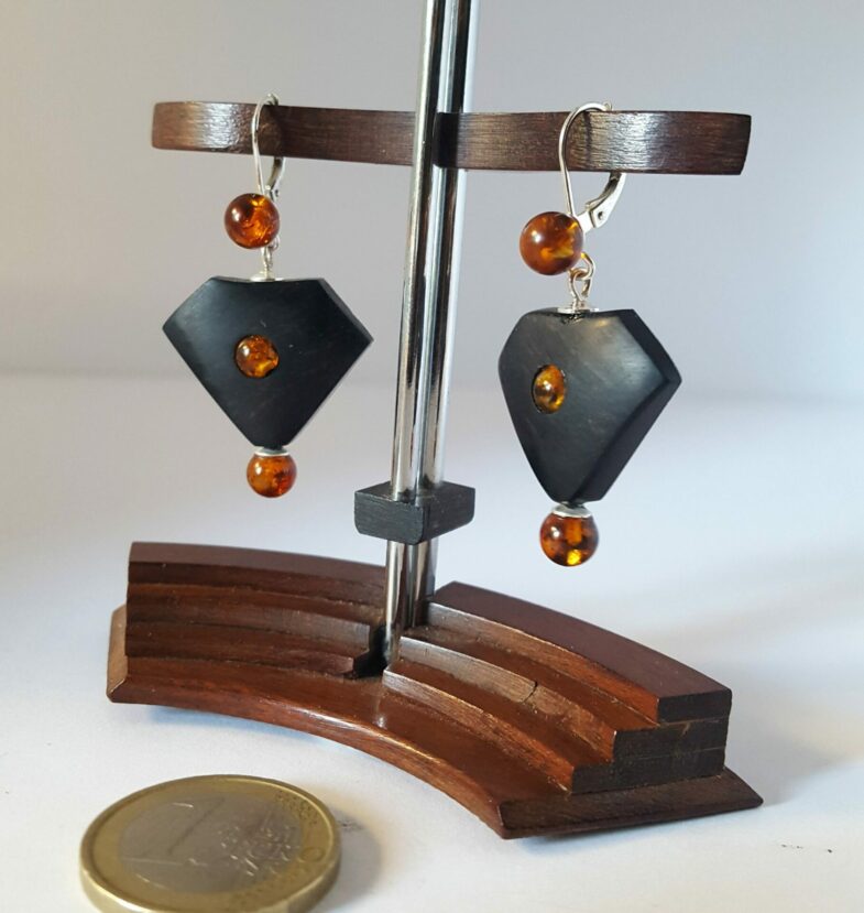 Boucles d'oreilles "Magma-Udu" – Image 4