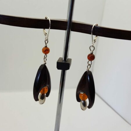 boucles Magama bois précieux